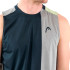 T-shirt Pádel Head Haut Homme de Padel Tank Gray