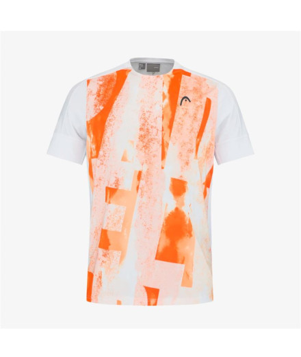 T-shirt Pádel Head Homme de Padel Tech Orange