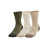 Chaussettes Fitness Under Armour by Performance Tech 3Pk Crew Brown