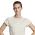T-shirt Fitness adidas Femme de Aeroready Minimal Bleu/Blanc