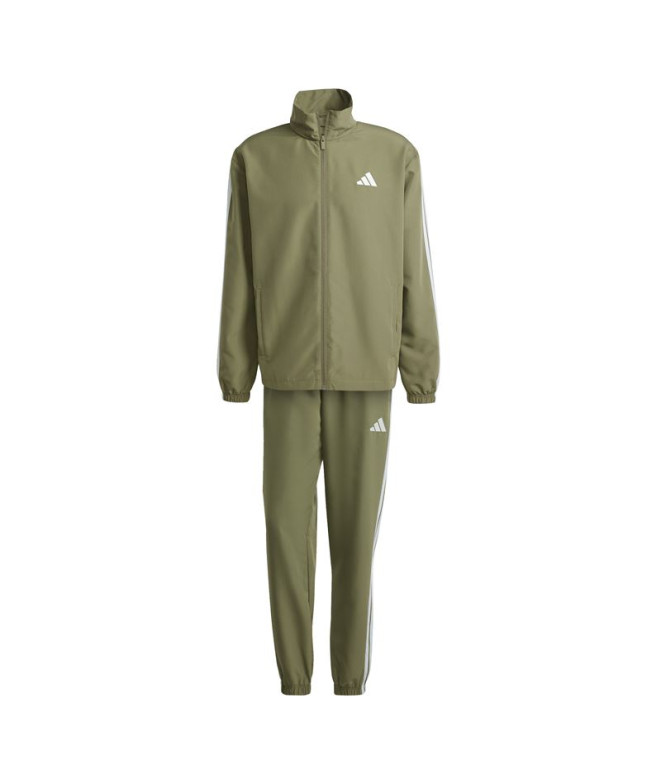 adidas Homme Tracksuit 3Stripes Wv Tt Ts Vert...