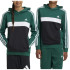 Sweat adidas Enfant Tiberio 3 Band Colorblock Hoodie Vert foncé
