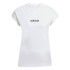 T-shirt adidas Femme Lin Sj Blanc/Noir