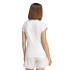 T-shirt adidas Femme Lin Sj Blanc/Noir
