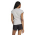 T-shirt adidas Femme Lin Sj Gris/Noir