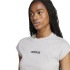 T-shirt adidas Femme Lin Sj Gris/Noir