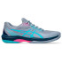 Chaussures Homme padel ASICS Game Ff Padel Gris Bleu/Aqua