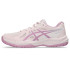 Chaussures Handball Enfant by ASICS Upcourt 6 Gs Pink/Light Ube