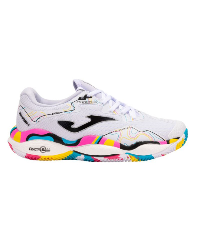 Chaussures Joma Smash Hommes 2592 Blanc...