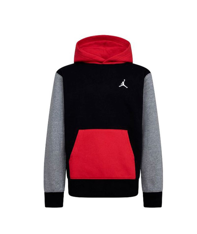 Sweat Enfant Jordan Mj Brooklyn Flc Po Black(Red)