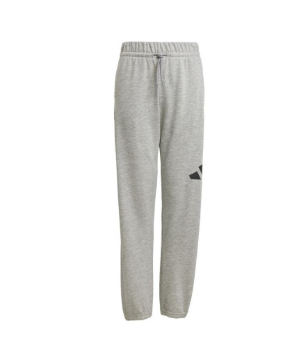 Pantalons adidas French Terry Enfant Big Logo Gris/Noir