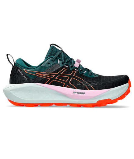 Chaussures Trail Gel Femme de ASICS -Trabuco 13 Noir/Orange