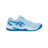 Chaussures Tennis Gel Femme by ASICS -Dedicate 8 Clay Light Blue