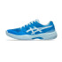 Chaussures Handball GelCourt Femme de ASICS - Hunter 3 Bleu/Blanc