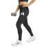 Collants Fitness adidas Femme de Train Essentials Big Logo Full Length Noir