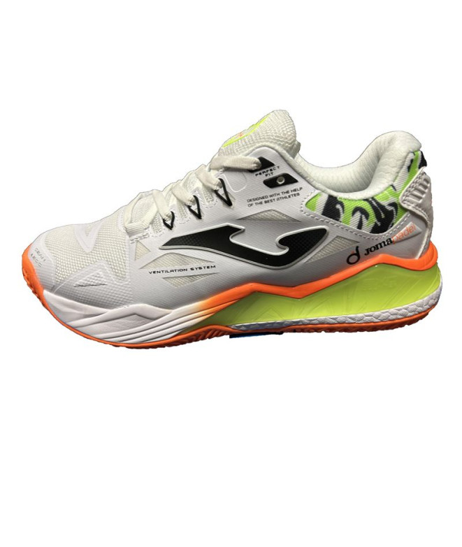 Chaussures Joma Spin Hommes 2502 Blanc Homme