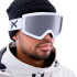 Gafas de Ski et Snow Anon Helix 2 Perceive + Lens Extra White / Onyx Homme