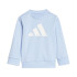 adidas French Terry Bébés Tracksuit Big Logo Jogger Bleu/Blanc
