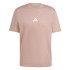 T-shirt adidas Homme 3Bandas Sj Rose/Blanc