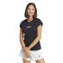 T-shirt adidas Femme Lin Sj Noir/Blanc