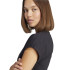 T-shirt adidas Femme Lin Sj Noir/Blanc