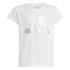 T-shirt adidas Fille Jg Glam White