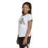T-shirt adidas Fille Jg Glam White