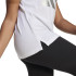 T-shirt adidas Fille Jg Glam White