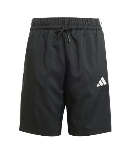 Pantalons adidas Enfant 3 bandes Wv Sh Noir/Blanc