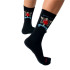 Chaussettes Jimmy Lion Athletic Frida Black Heart Homme