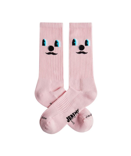 Chaussettes Jimmy Lion Athletic - Jethro Face Pink