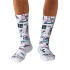 Chaussettes Jimmy Lion Athletic - Jethro Pattern Blanc