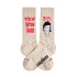 Chaussettes Jimmy Lion Athletic Mama Fratelli Beige