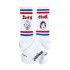 Chaussettes Jimmy Lion Athletic Sloth And Chunk Blanc