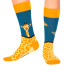 Chaussettes Jimmy Lion Girafe Bleu