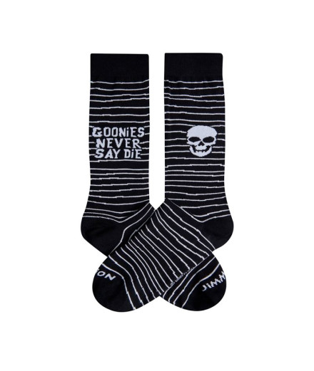 Chaussettes Jimmy Lion Goonies Never Say Die Noir