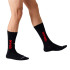 Chaussettes Jimmy Lion Gremlins Warning Noir