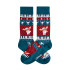 Chaussettes Jimmy Lion Holiday Gizmo Dark Acqua/Red