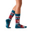 Chaussettes Jimmy Lion Holiday Gizmo Dark Acqua/Red
