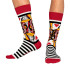 Chaussettes Jimmy Lion Queen Of Hearts Blanc