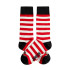 Chaussettes Jimmy Lion Wally Peek-A-Boo Blanc + Rouge
