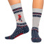 Chaussettes Jimmy Lion Winter New Yorkers Bleu clair