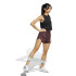 Pantalons Fitness adidas Femme de Pacer Knit High Rubaur/White