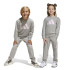 Pantalons adidas French Terry Enfant Lk Bl Jog Gris/Rose
