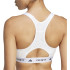 Brassiere de sport Fitness adidas Femme de Techfit White