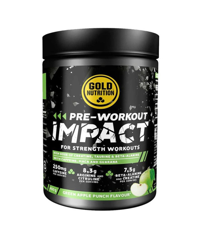 Pré-entraînement Impact Gold Nutrition Pomme...