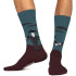 Chaussettes Jimmy Lion Hitchcock Crows Garnet