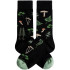 Chaussettes Jimmy Lion Champignons Noirs