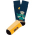 Chaussettes Jimmy Lion Le Photographe Bleu Foncé