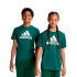 T-shirt adidas Enfant Essentials Big Logo Cotton Dark Green
